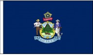 Maine Table Flags